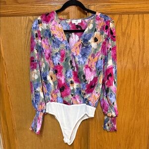 Entro Multicolor Floral Bodysuit